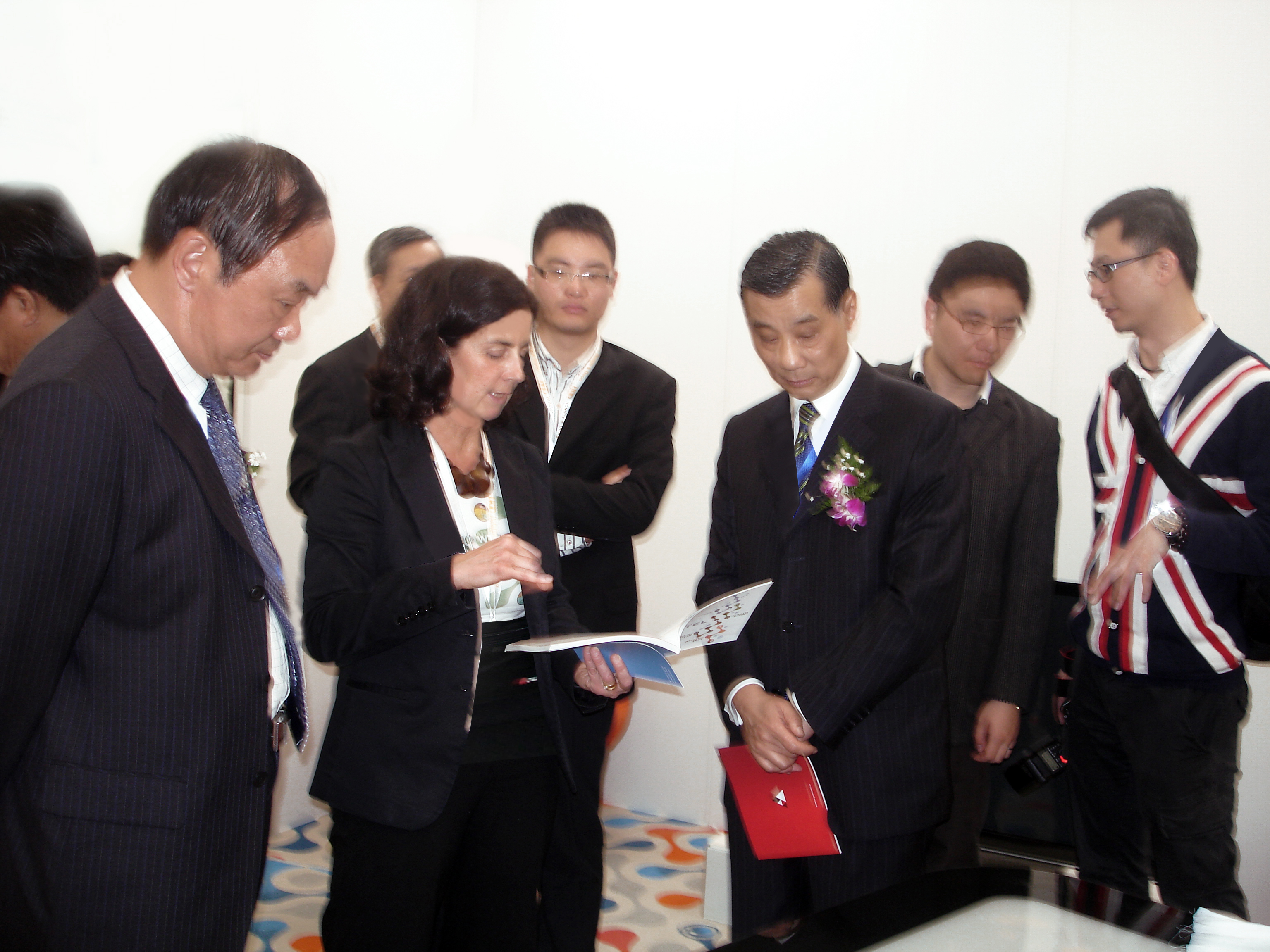 WT Ceo with Minister of Turism and President of China Hotel Association